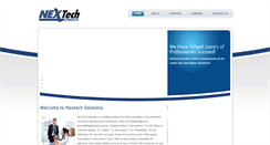 Desktop Screenshot of nextech-solutions.com